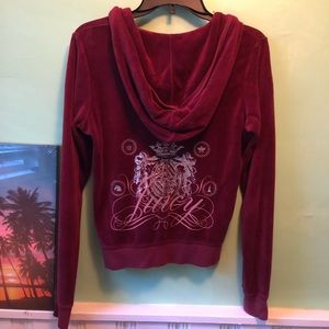 Juicy Couture Hooded Velour Jacket